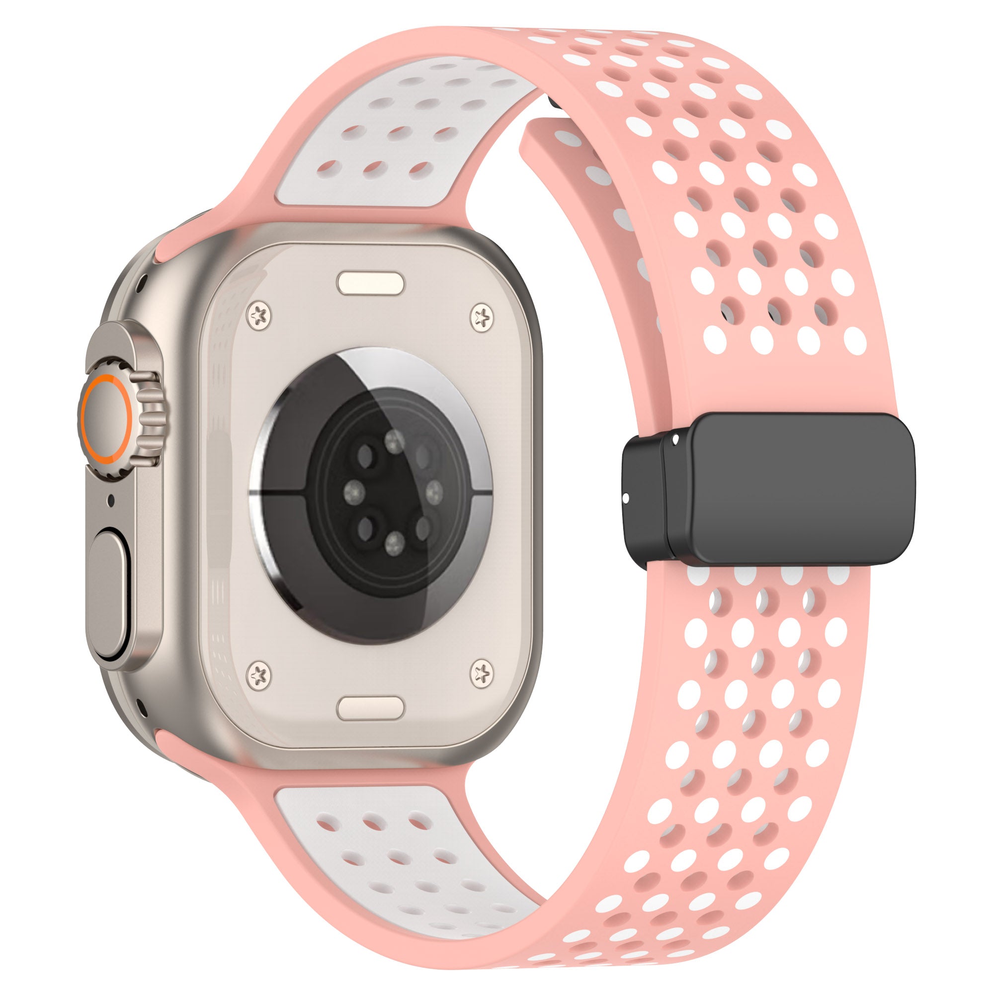 Silicone Watch Bands for Apple Watch Series 9 8 7 41mm SE (2023) SE (2022) SE Series 6 5 4 40mm Series 3 2 1 38mm Dual-color Magnetic Strap Silicone Watch Bands for Apple Watch Series 9 8 7 41mm SE (2023) SE (2022) SE Series 6 5 4 40mm Series 3 2 1 38mm Dual-color Magnetic Strap